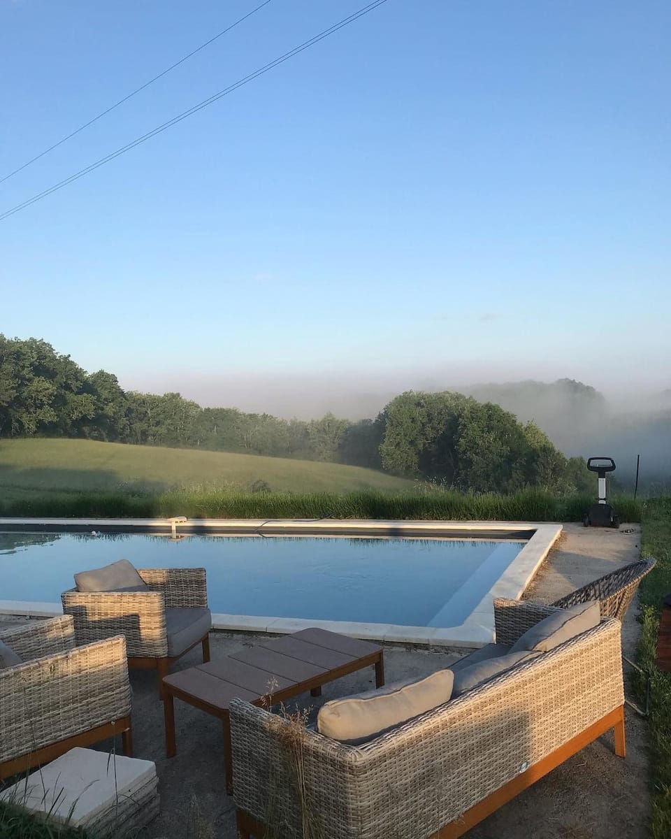 Natural landscape, Pool view, Swimming pool