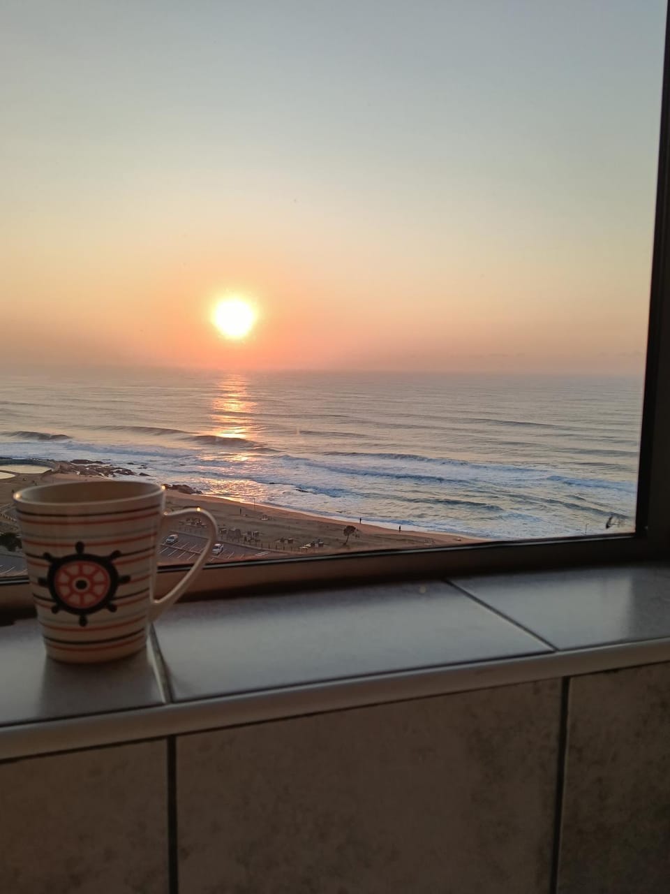 Beach, Sea view, Sunrise