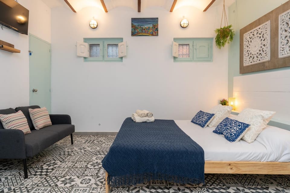 Estudio 10' a pie de la playa, a 20' de Bcn Centro y 15' del Forum Bcn Apartment in Barcelona