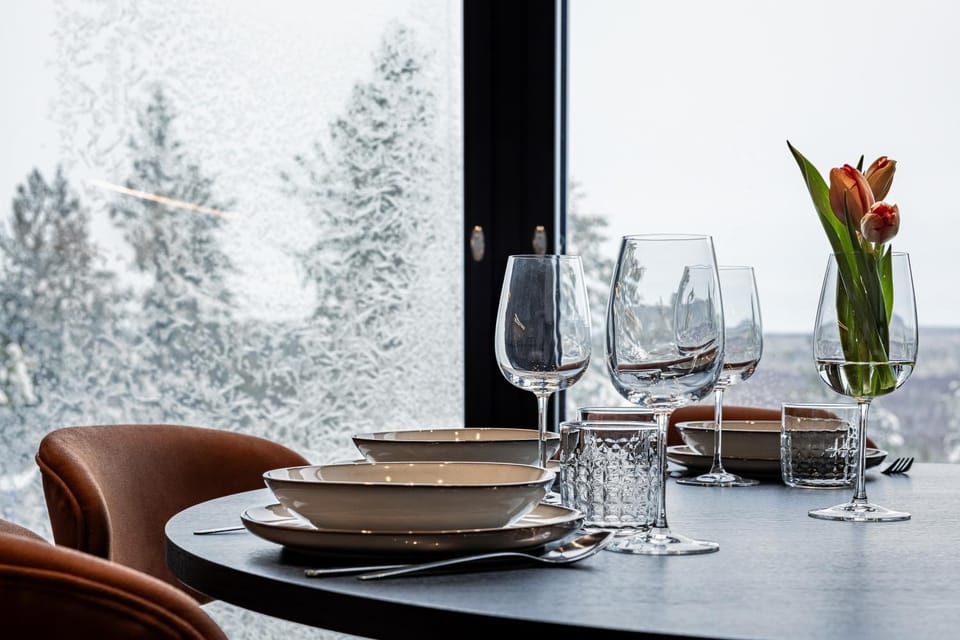 Winter, Dining area