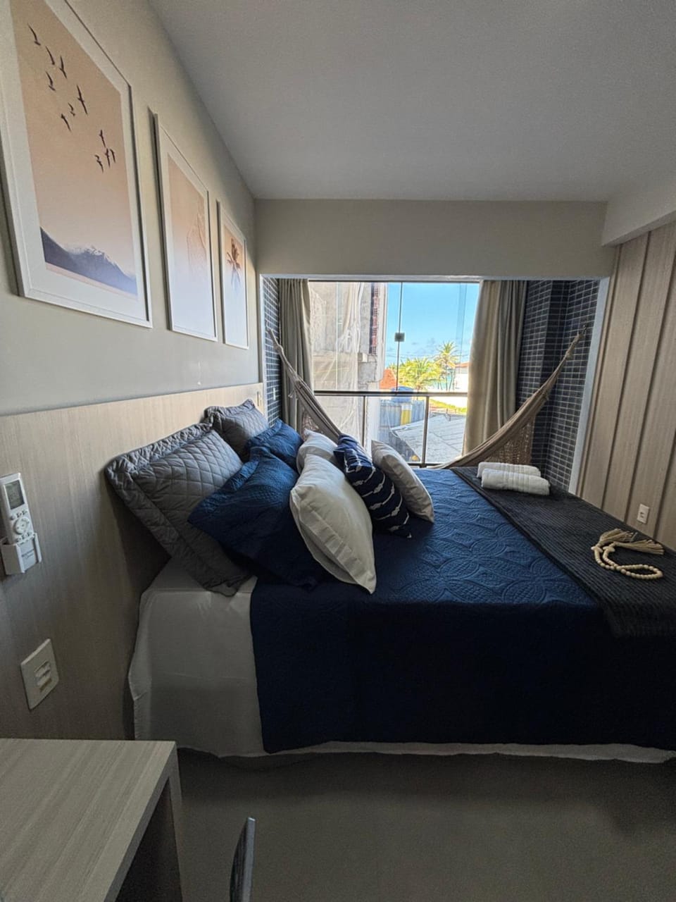 Bed, Photo of the whole room, Bedroom, Sea view