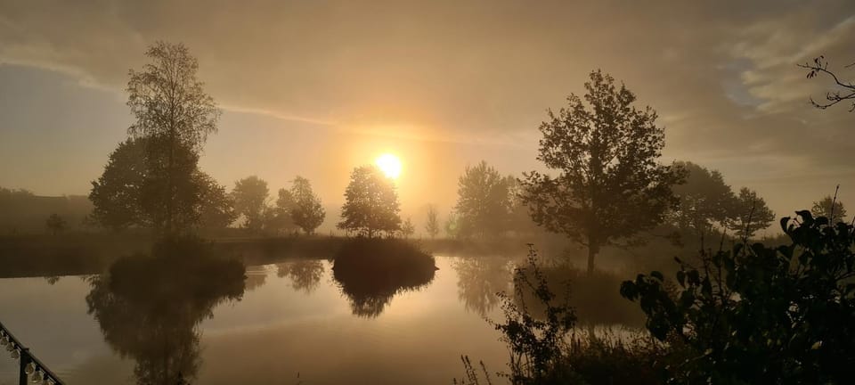 Natural landscape, Sunset