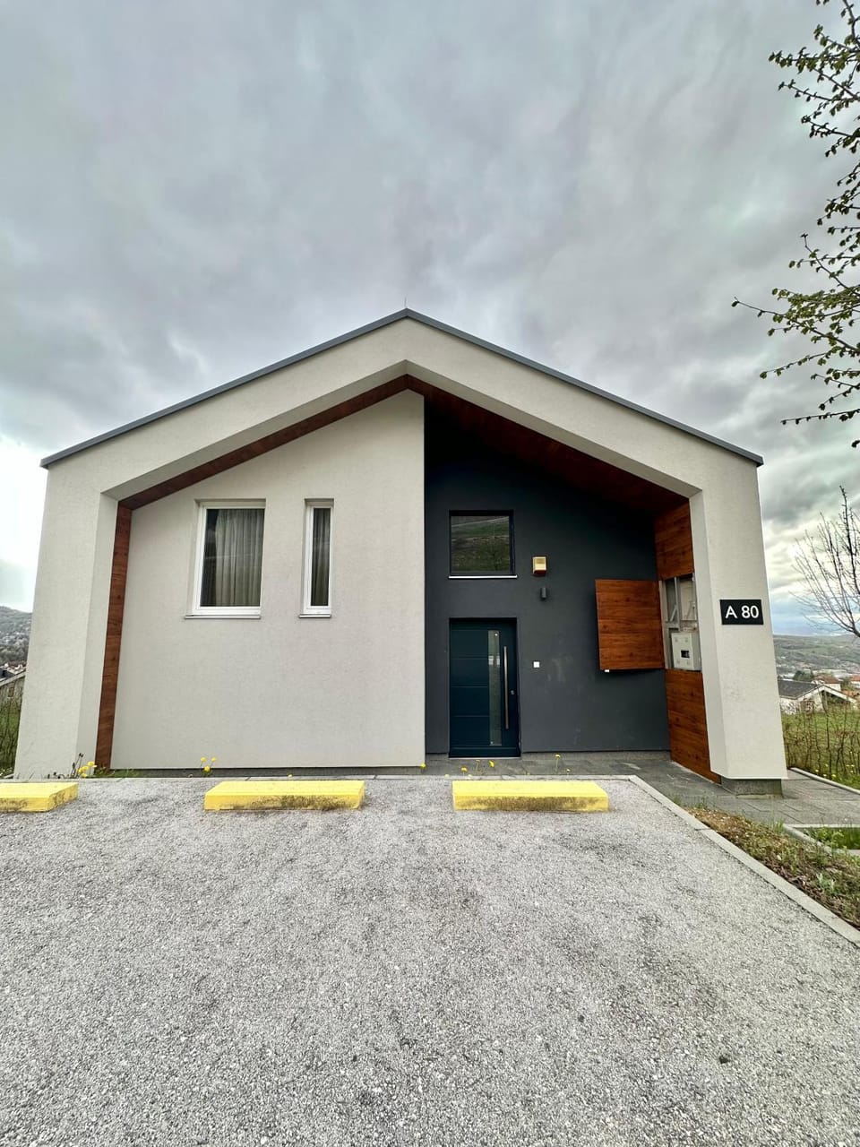 Property building, Day, Parking