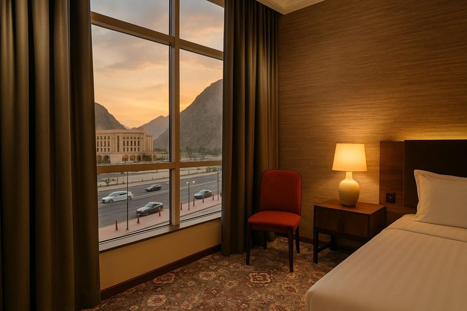 Bedroom, Mountain view