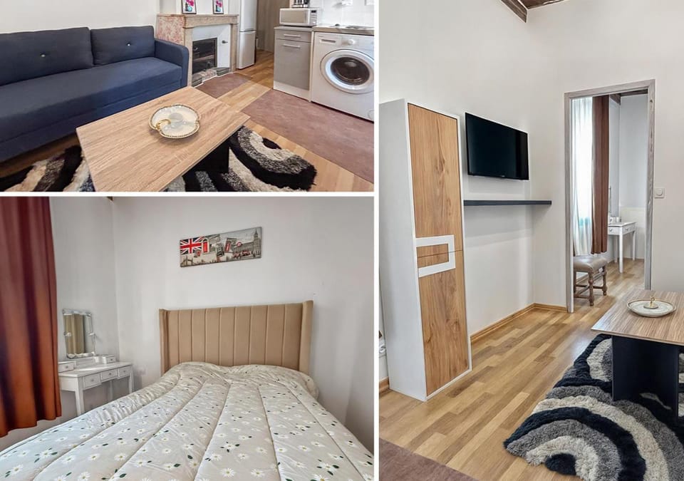 Bed, TV and multimedia, Living room, Bedroom