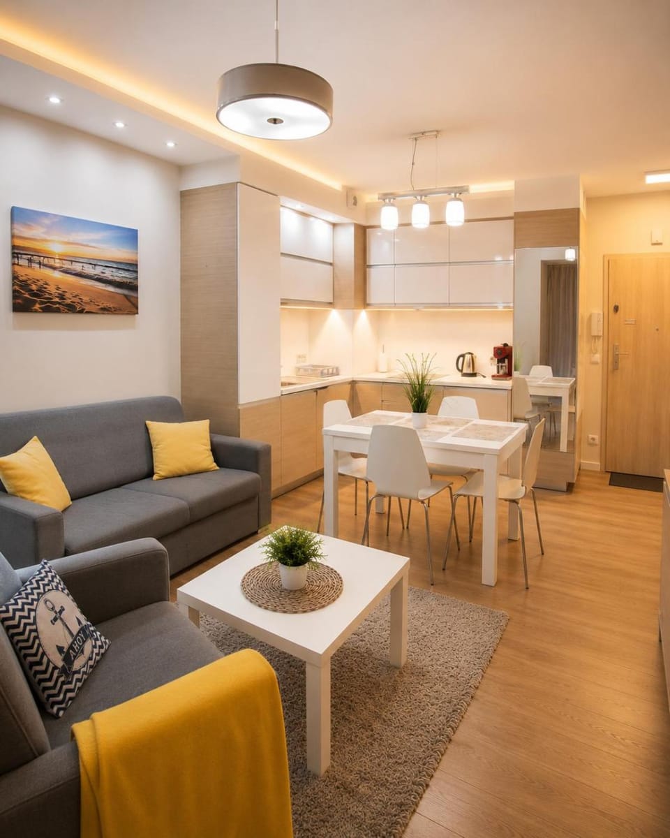 APARTAMENT MARINA - Kąty Rybackie 10 min, od Krynicy Morskiej Apartment in Pomeranian Voivodeship