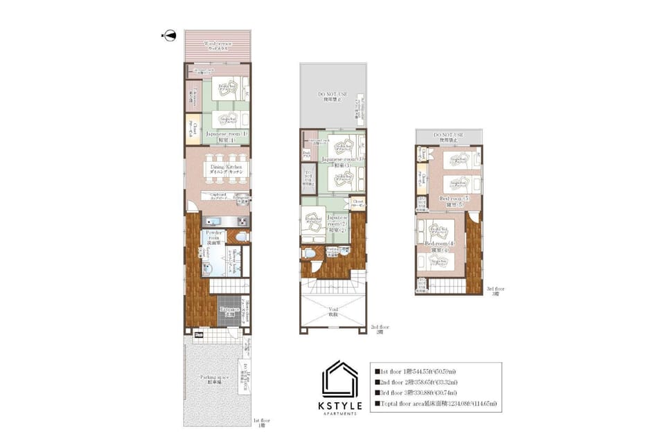 Area and facilities