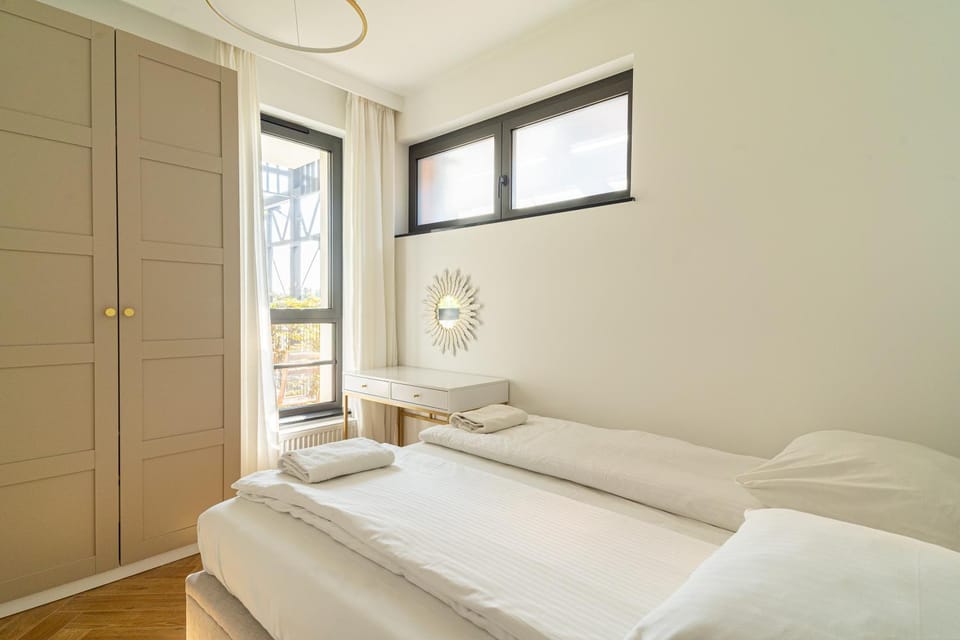Bed, Photo of the whole room, Bedroom, towels, wardrobe