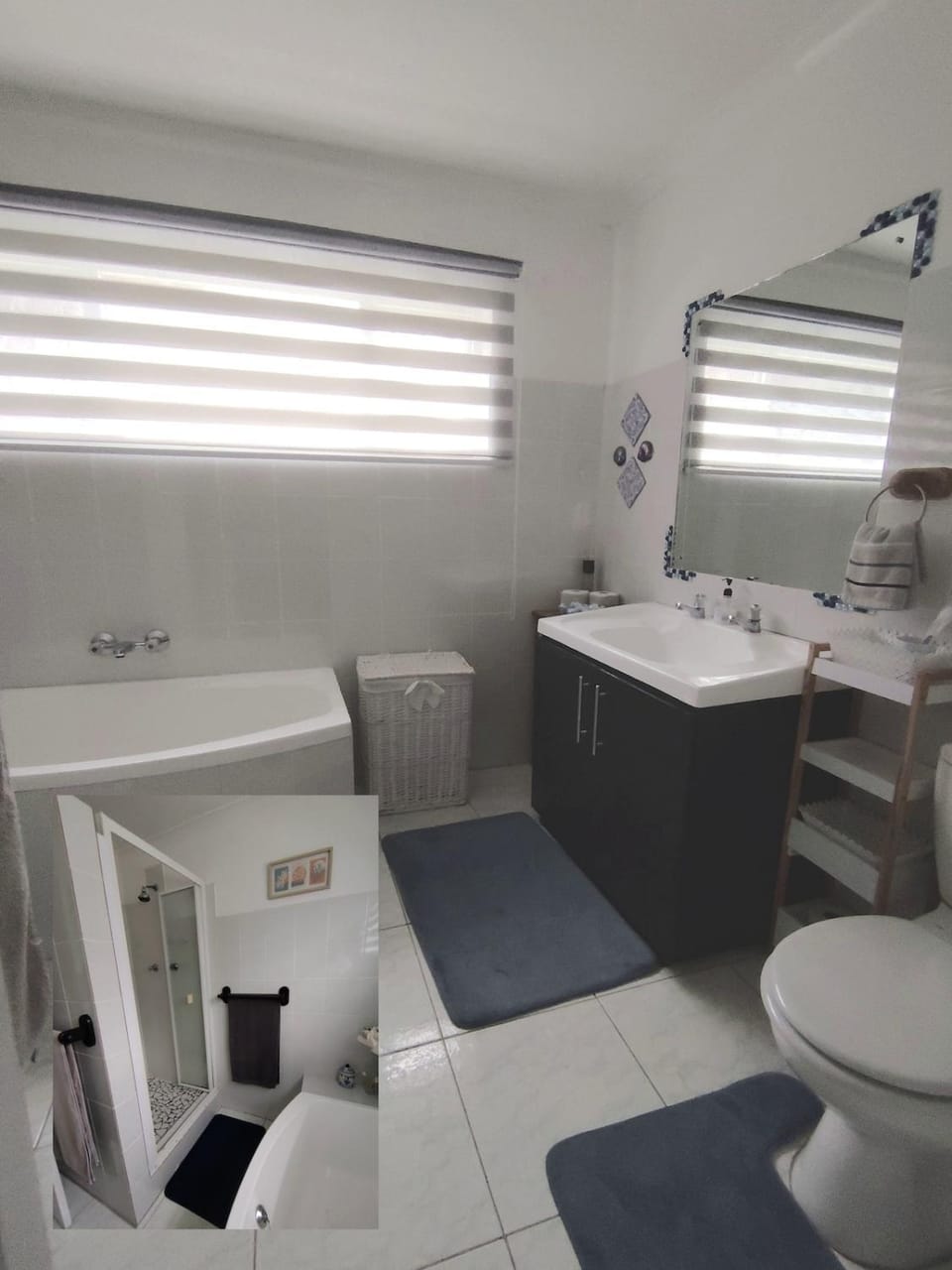 Shower, Bathroom, Bath, towels