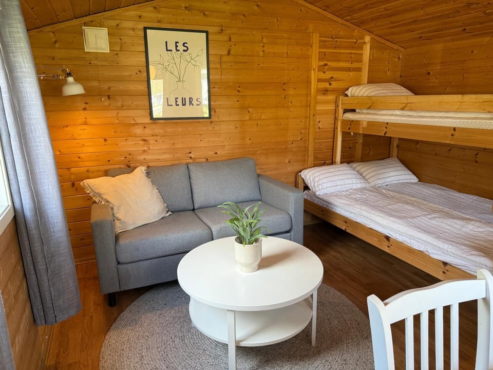 Living room, Photo of the whole room, bunk bed