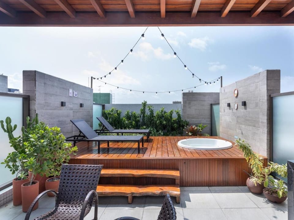 Day, Natural landscape, Garden, Hot Tub