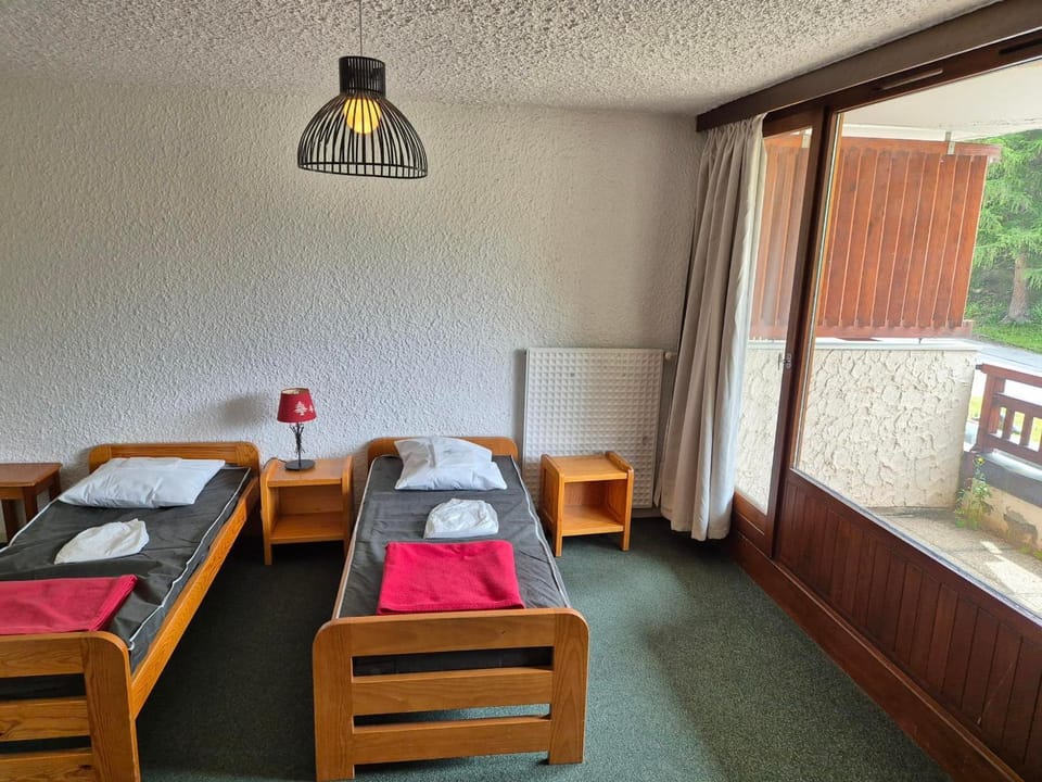 Appartement 2 pièces, balcon sud, pieds de pistes, animaux admis - FR-1-811-40 Apartment in Les Deux Alpes