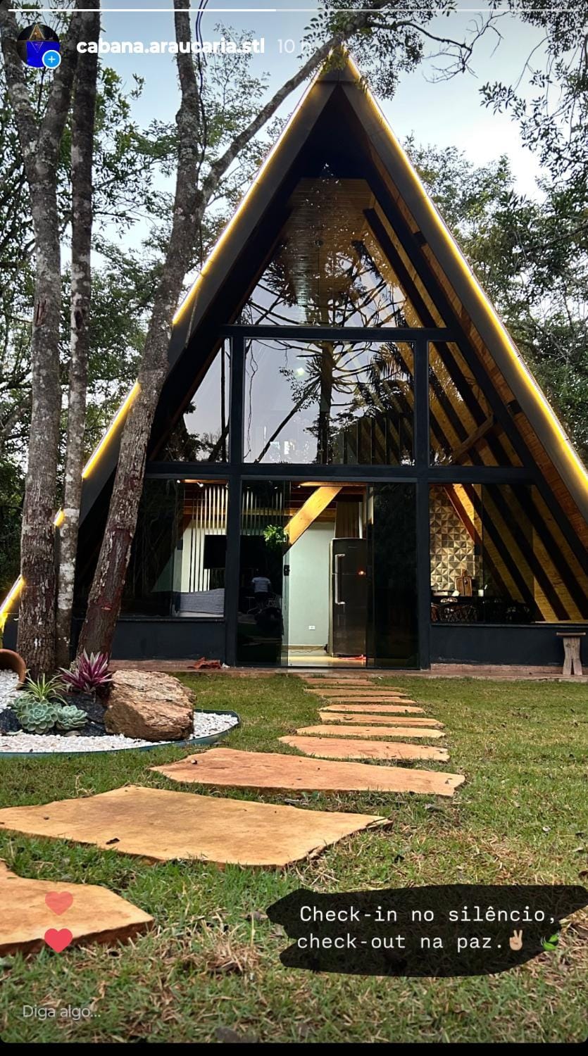 Cabana Araucária Chalet in State of São Paulo