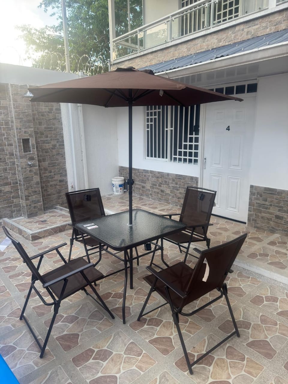 Patio, Day, View (from property/room), Dining area, Pool view, Swimming pool, sunbed