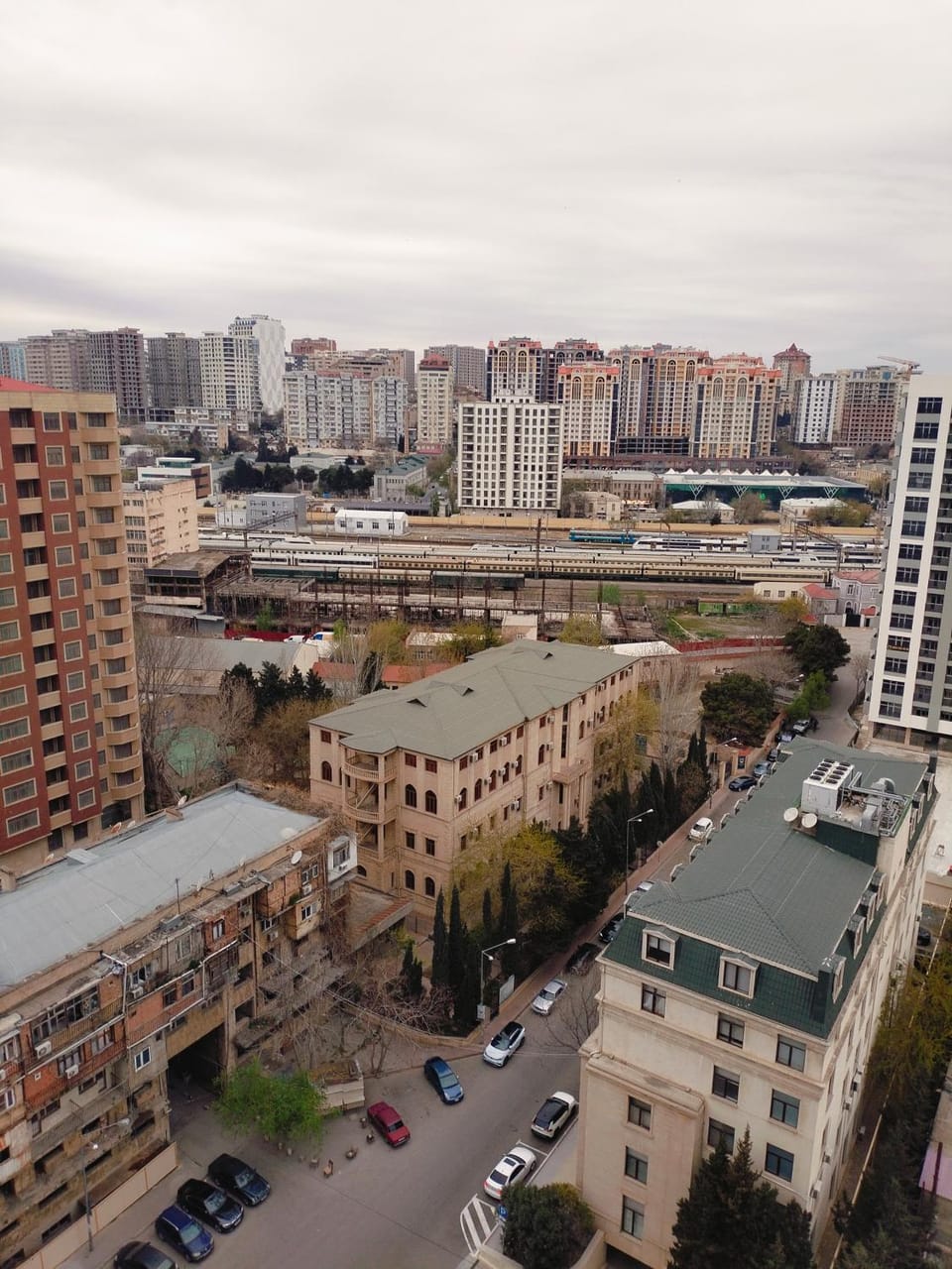 Property building, Bird's eye view, City view