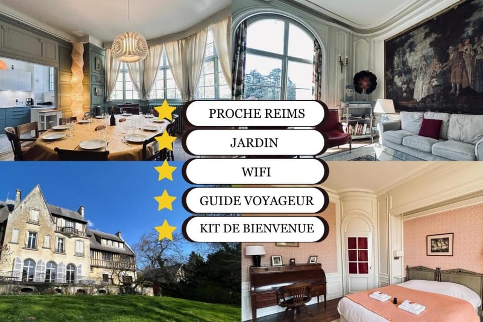 La Chaladrerie grande maison de maître avec jardin Villa in Grand Est