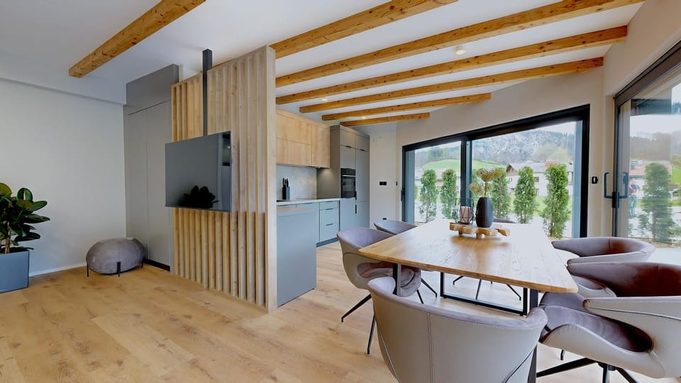 Living room, Dining area