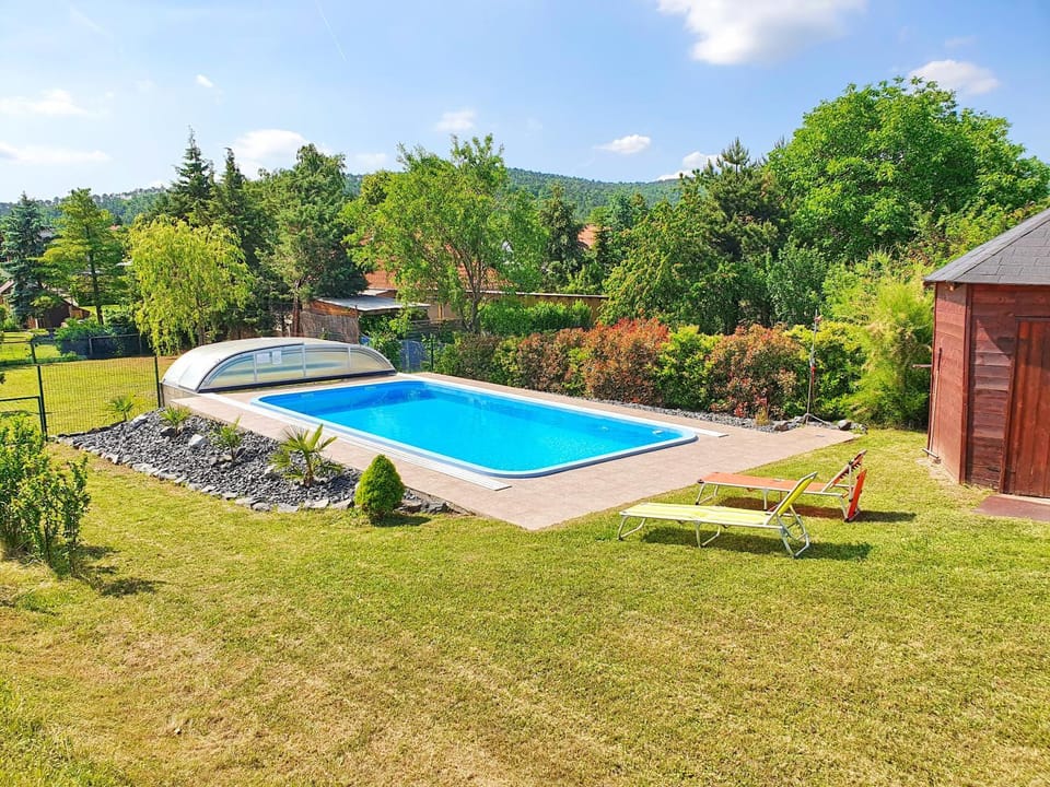 no 68 holiday house Tünde with covered swimming pool House in Hungary
