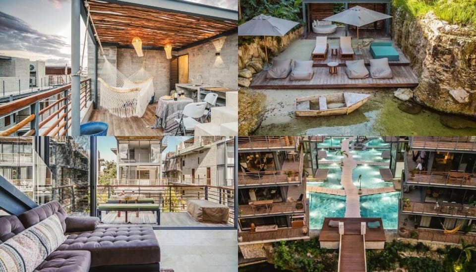 1BR Tulum with Private Jacuzzi and Cenote Apartment in Tulum