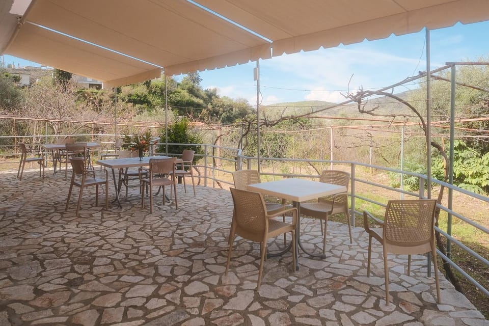 Property building, Patio, Natural landscape, View (from property/room), Balcony/Terrace, Internal: Not applicable to any particular room