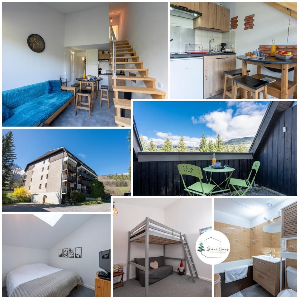 Toilet, Patio, Facade/entrance, Bed, Coffee/tea facilities, Kitchen or kitchenette, Living room, Photo of the whole room, Dining area, Bedroom, Mountain view, Bath, stove