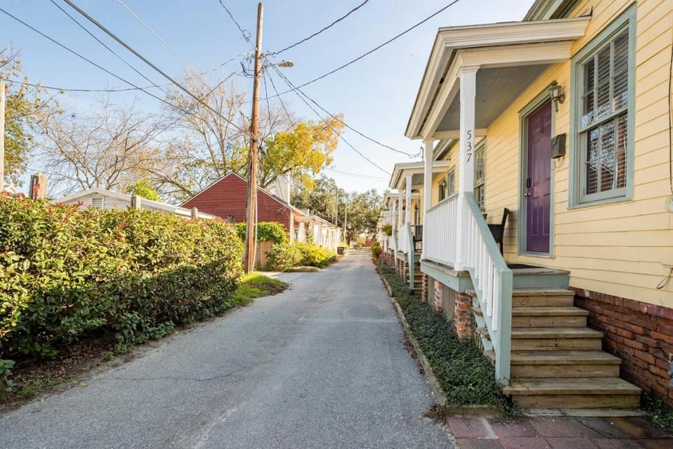 HISTORIC DOWNTOWN KING BED COTTAGE- PARKING and PATIO Apartment in Savannah