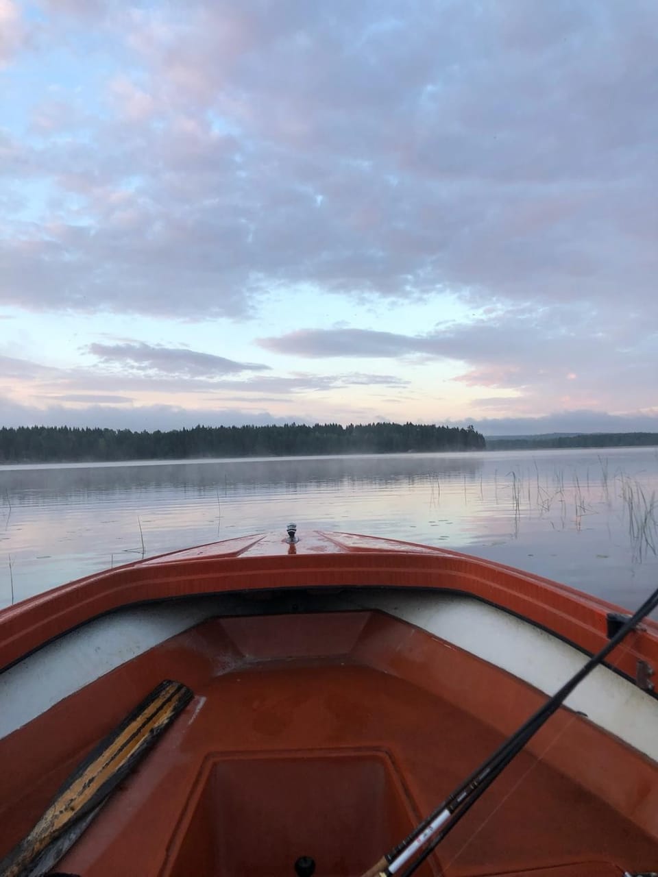 Underbar sjöutsikt nära bad och fiske House in Sweden