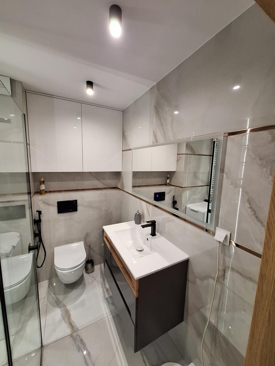 Black onyx Apartment in Masovian Voivodeship