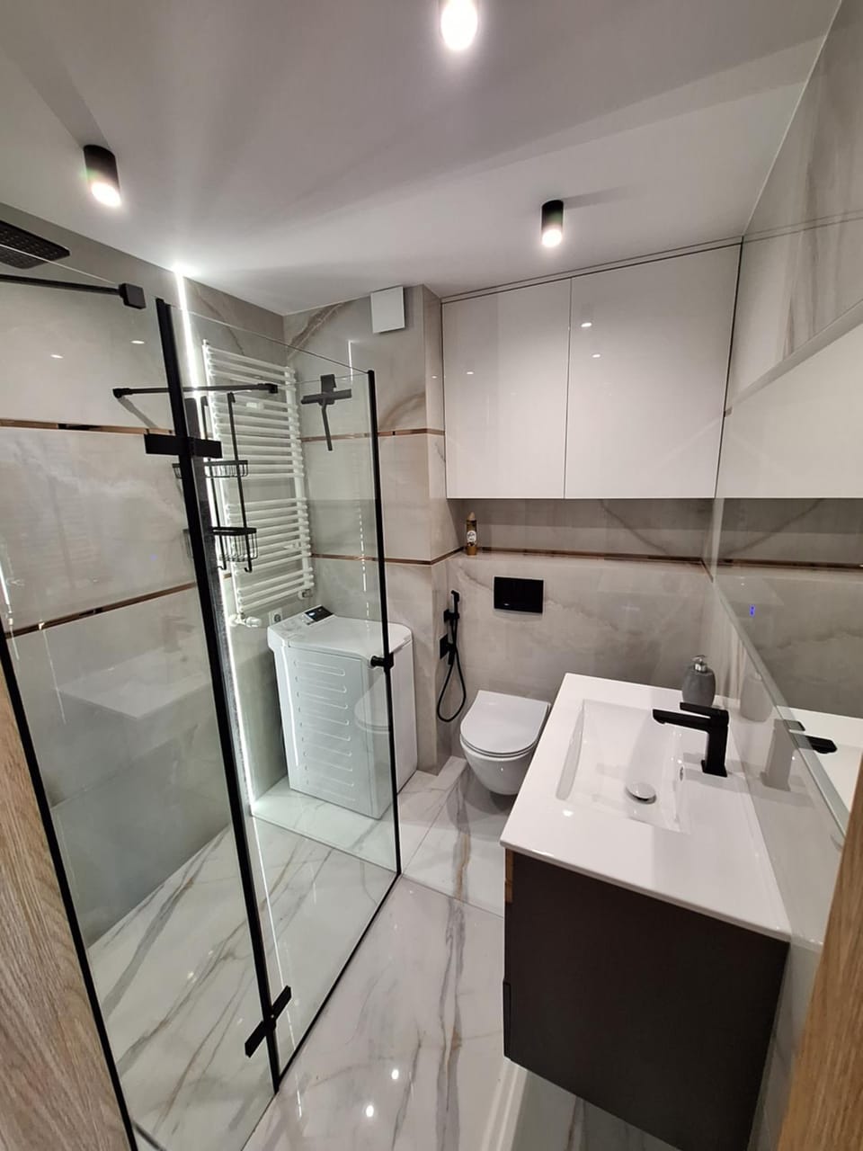 Black onyx Apartment in Masovian Voivodeship