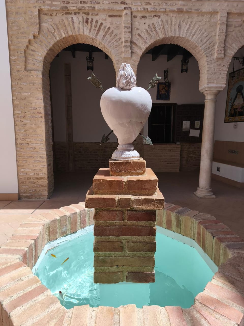 Property building, Patio