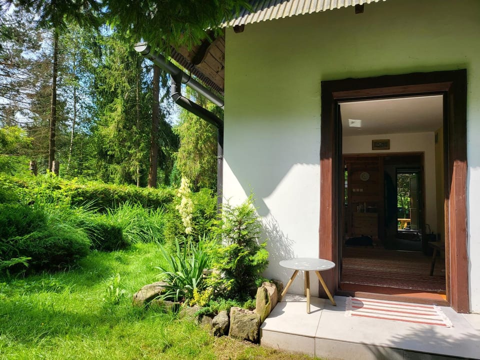 Property building, Garden view