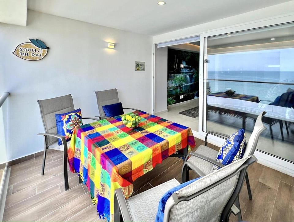 Wake Up to Waves at Mar y Cielo Studio and Free Breakfast Apartment in Puerto Vallarta