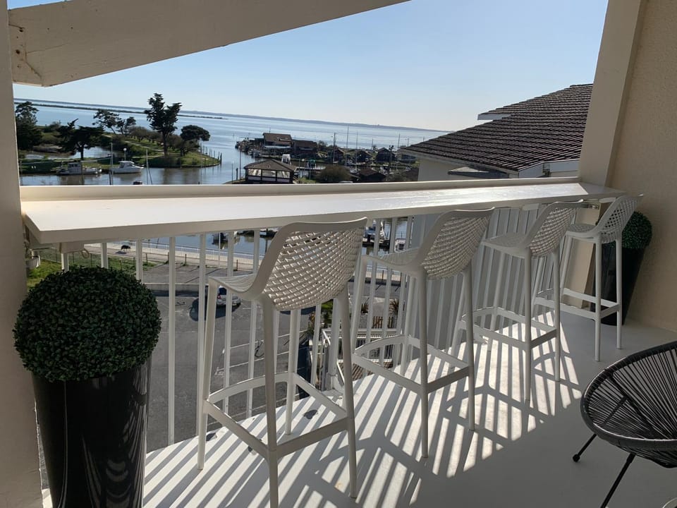 Loft vue Bassin Arcachon Marina de Cassy Apartment in Lege-Cap-Ferret