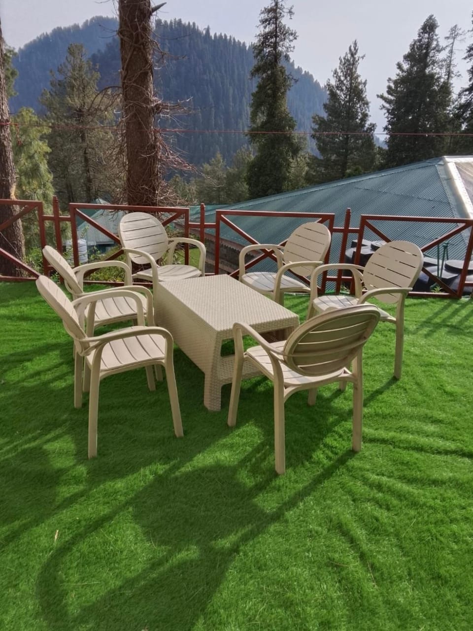 Garden view, Mountain view