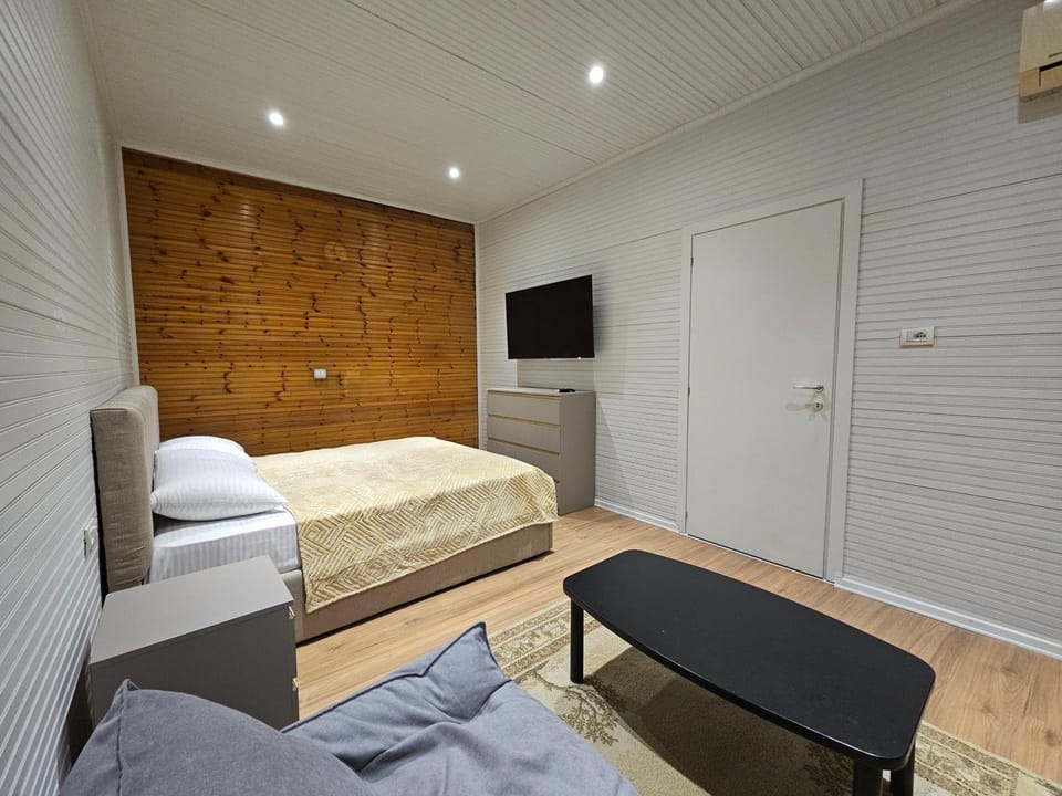 Bed, TV and multimedia, Bedroom