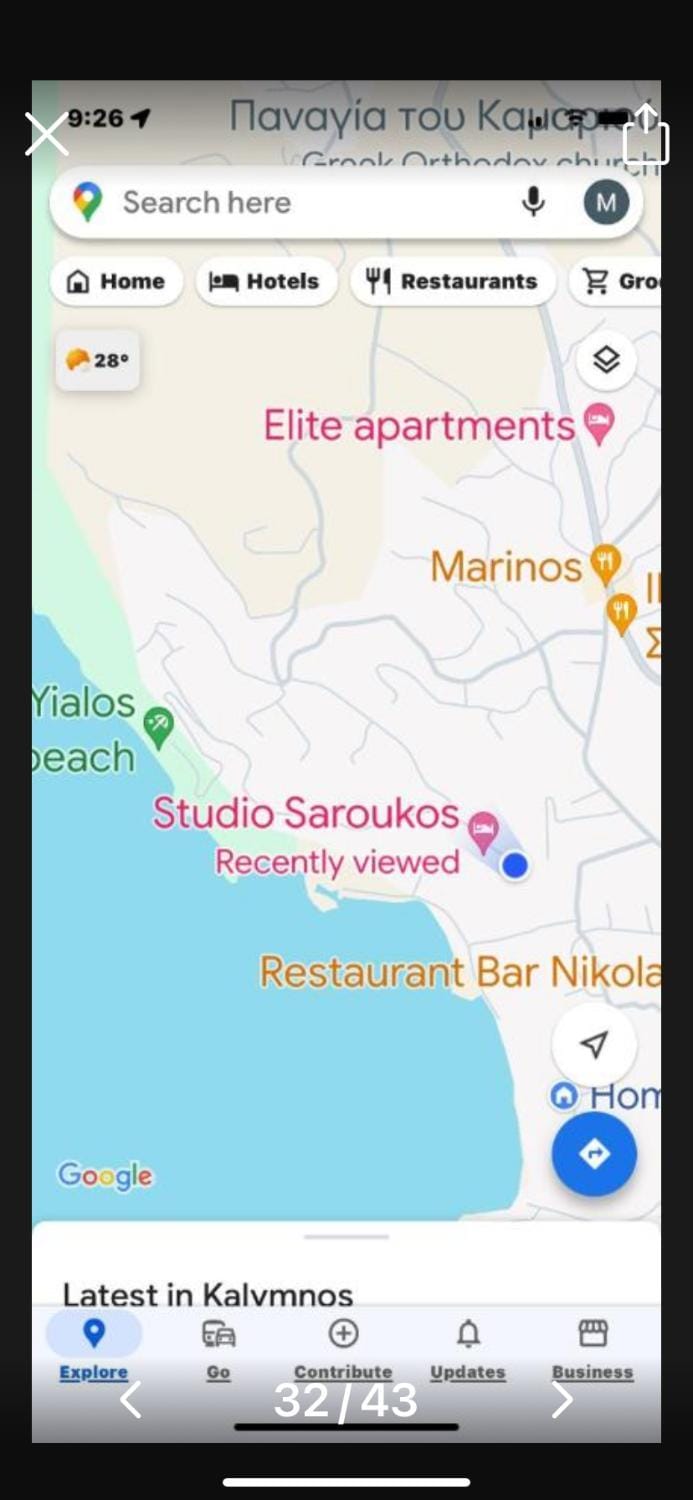 Studio Saroukos Capsule hotel in Kalymnos