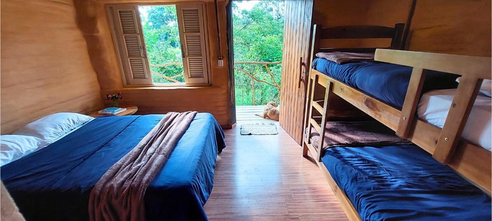 Bed, Photo of the whole room, Bedroom, bunk bed