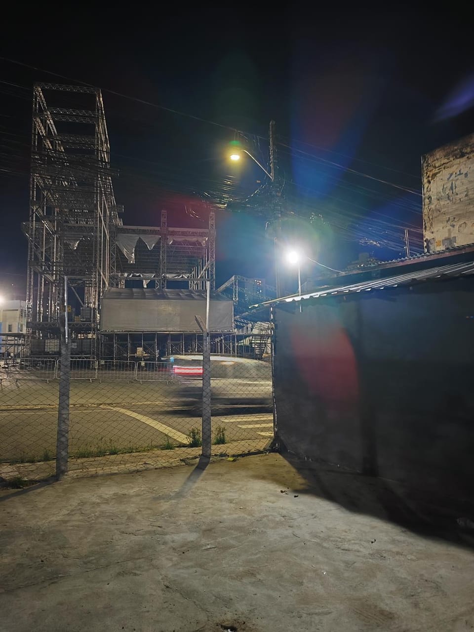 Property building, Night
