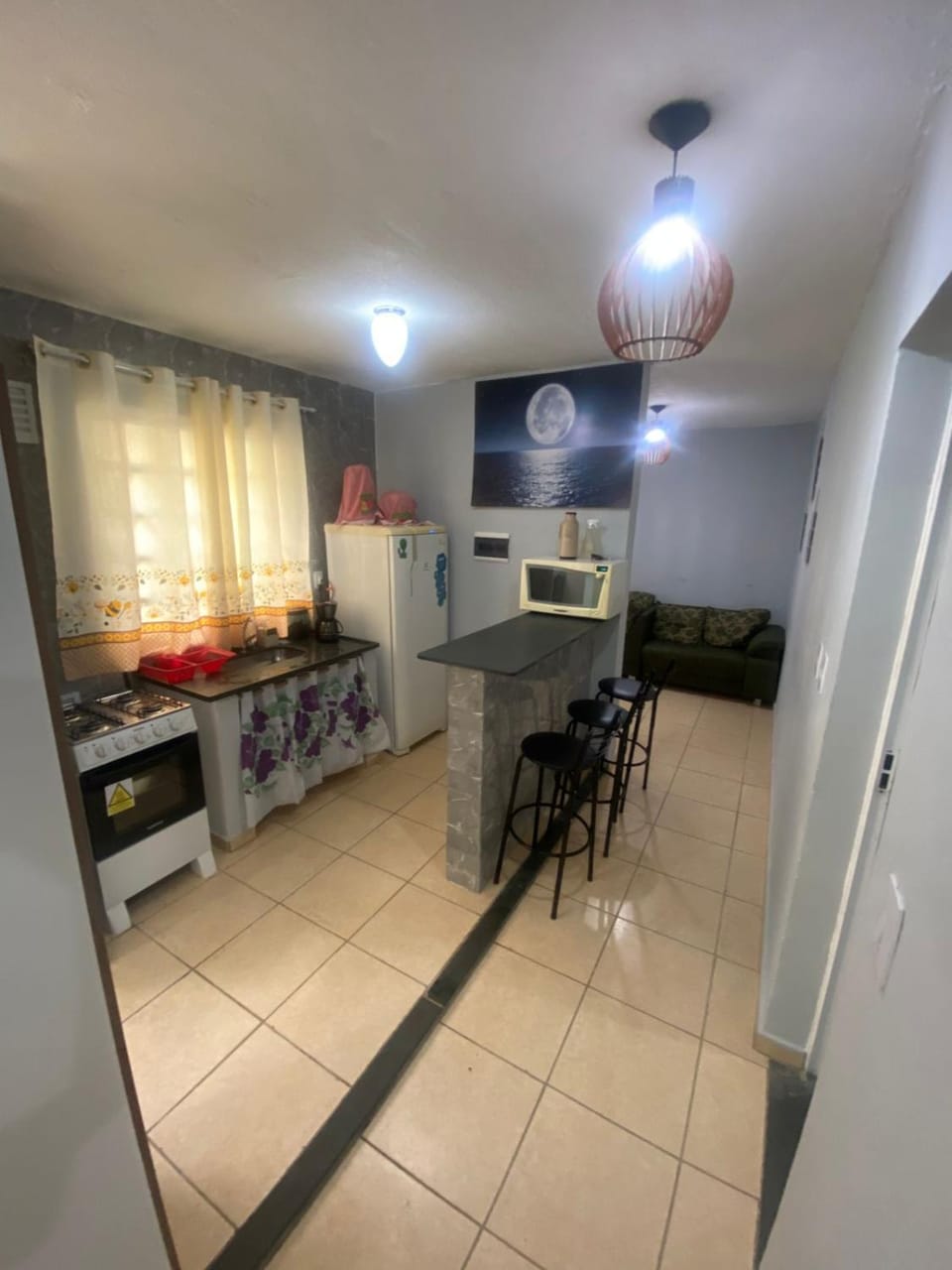 Kitchen or kitchenette, Dining area, Communal kitchen