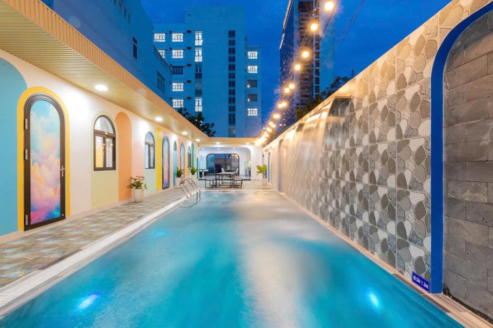 Sauna, Spa and wellness centre/facilities, Pool view, Swimming pool