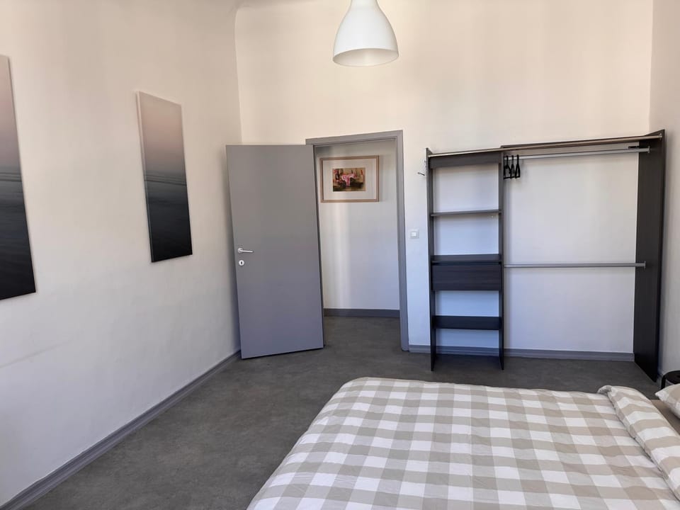 Bed, Photo of the whole room, Bedroom, wardrobe