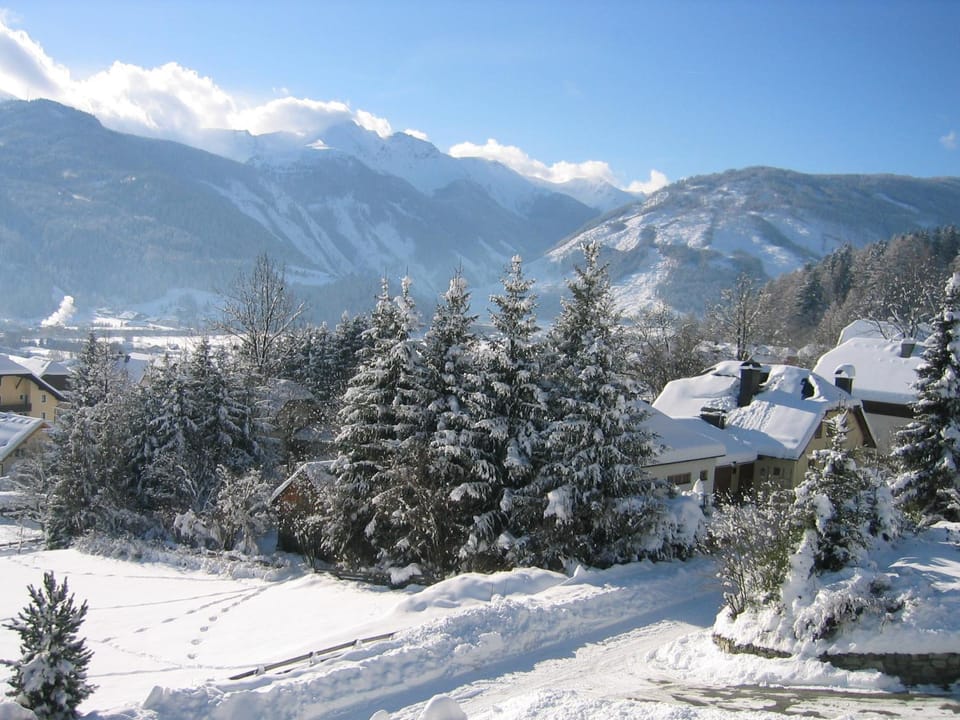 Day, Winter, Mountain view