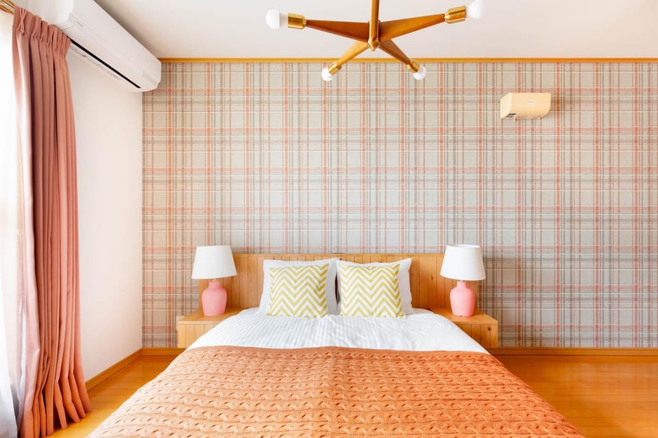 Bed, Bedroom, air conditioner