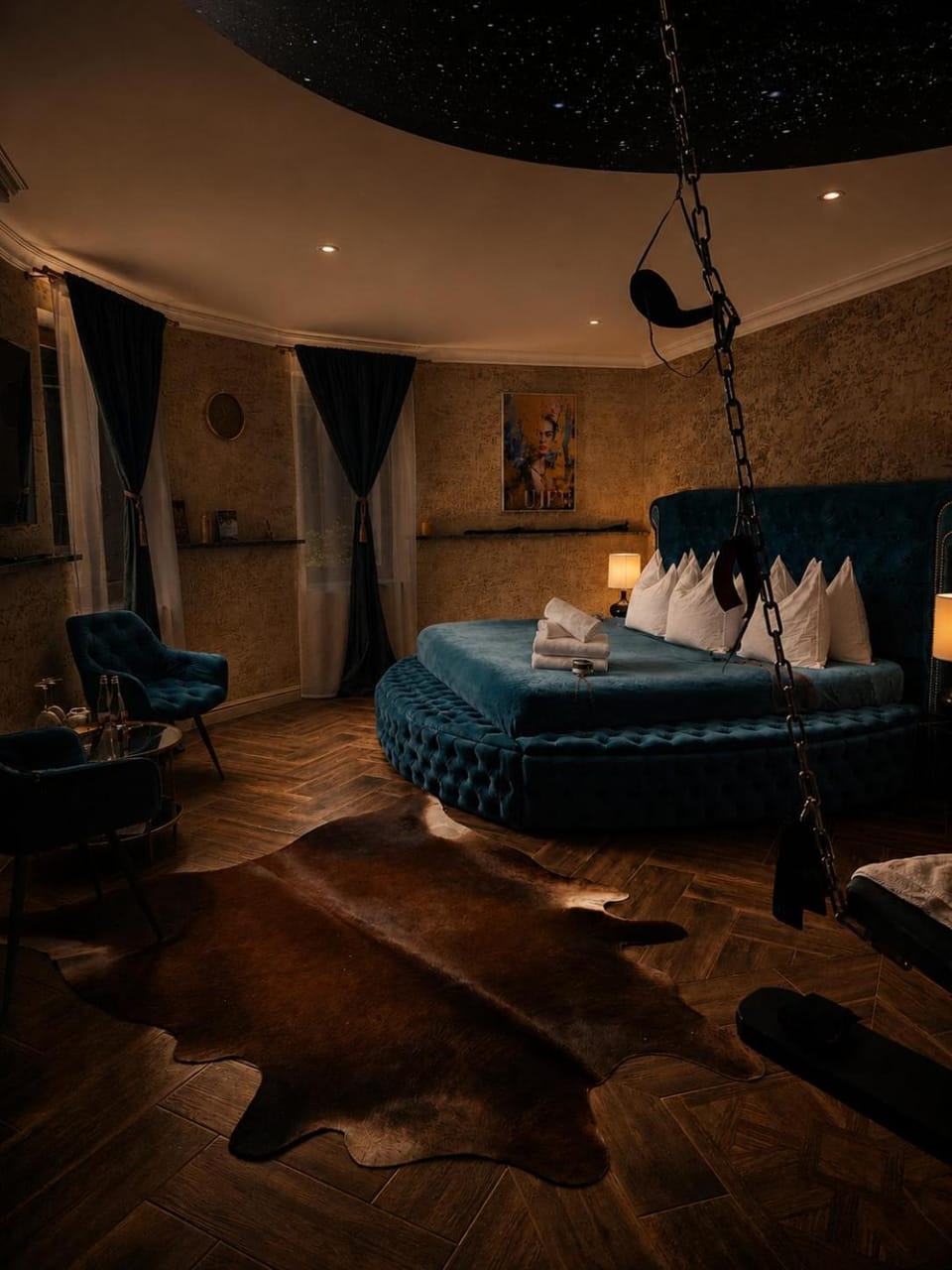 Photo of the whole room, Seating area, Bedroom