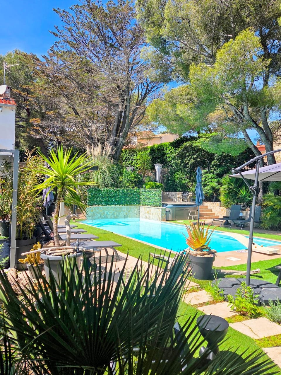 Garden, Swimming pool
