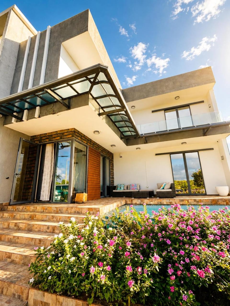 Property building, Swimming pool