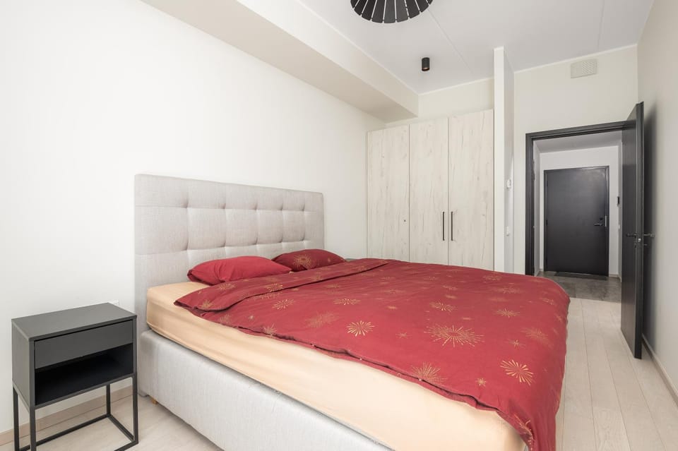 Bed, Photo of the whole room, Bedroom, wardrobe