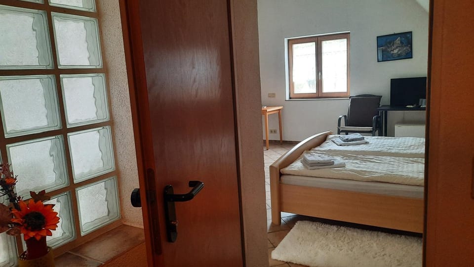 Property building, Living room, Bedroom