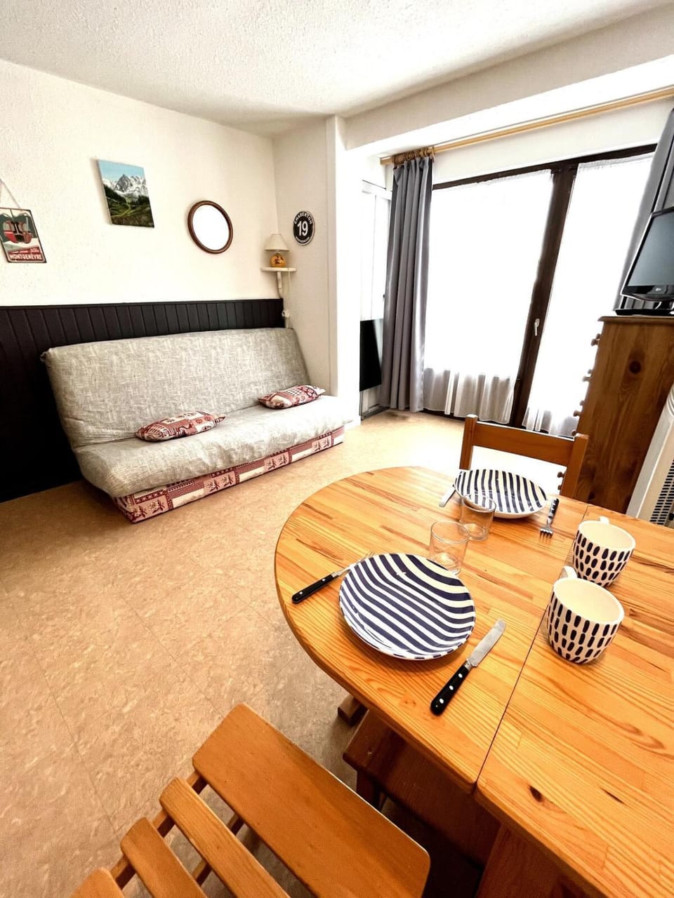 Au pied des pistes studio et jardin au soleil Apartment in Montgenèvre