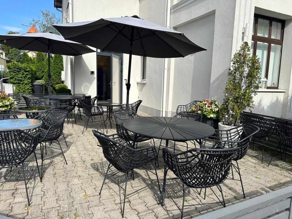 Property building, Patio